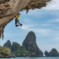 Rock climbing